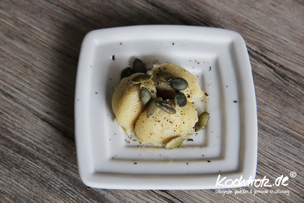 Hirse-Gnocchi ohne Ei und glutenfrei