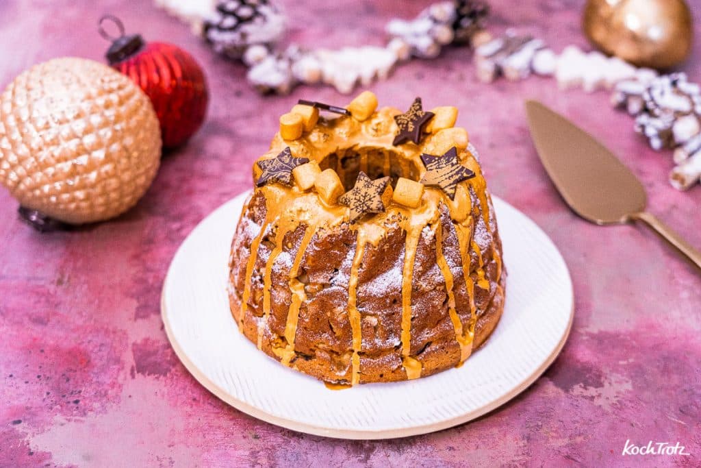 Süße Weihnachten: Mehr als nur Plätzchen 8 Stollen-Gugelhupf einfaches Rezept | wahlweise glutenfrei, laktosefrei, fructosearm und vegan