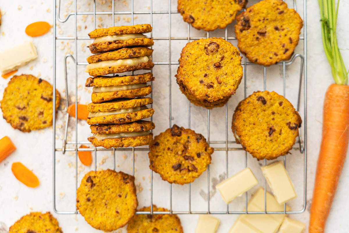 Carrot Cake Cookies Einfach Und Doppelt Lecker Kochtrotz Lieblingsrezepte Fur Dich Mit Tausch Zutaten