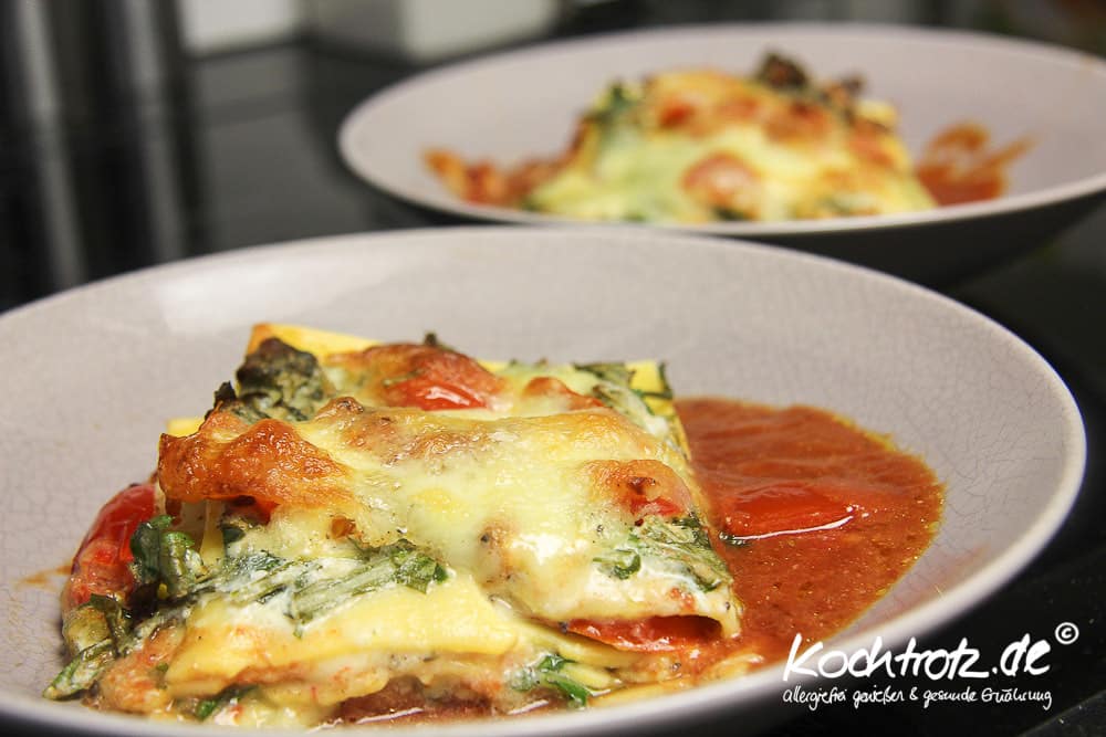 Rucola-Lasagne glutenfrei 1 KT Rucola Lasagne 1 0 5kochtrotzt-rezepte