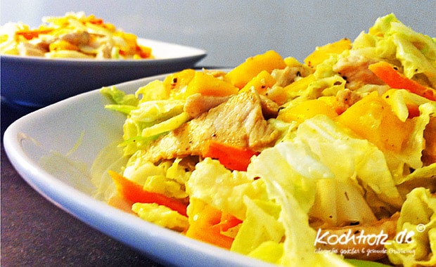 Fruchtiger Chinakohl mit Geflügel, Fisch oder Tofu 1 KT chinakohl fruchtig1 9kochtrotzt-rezepte