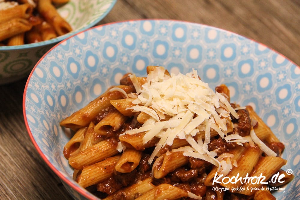 Pasta al Ragu - glutenfrei 1 Pasta al ragu 1 5kochtrotzt-rezepte