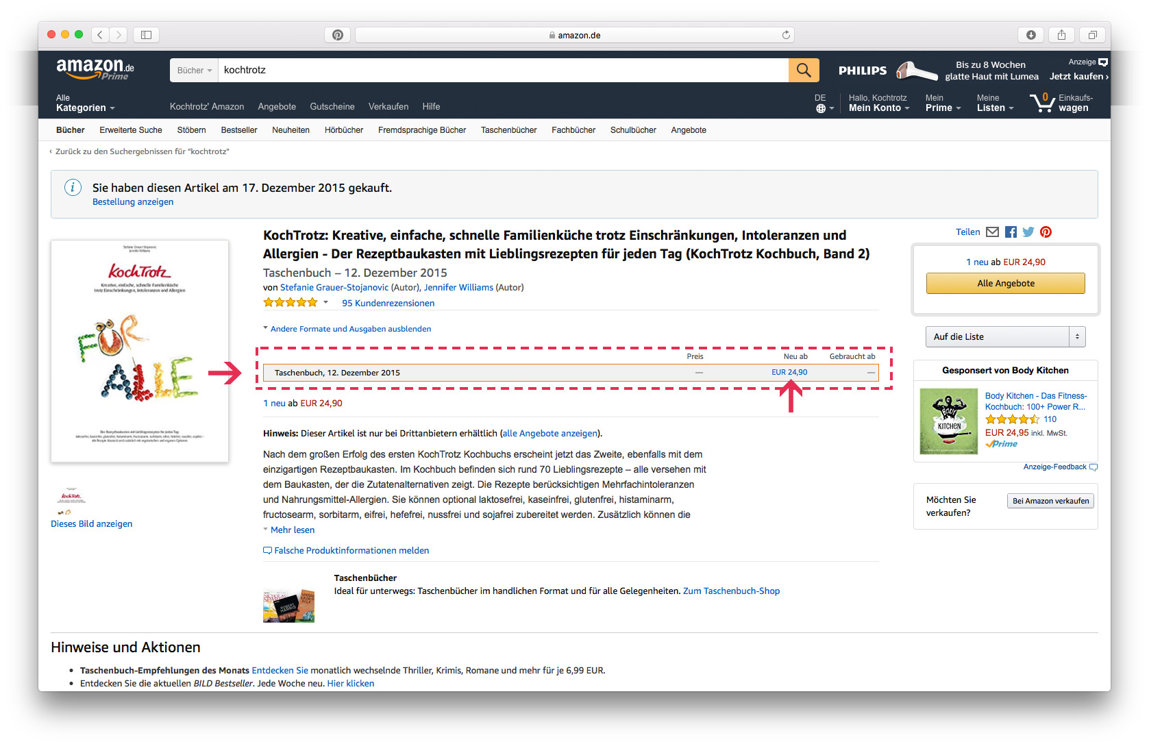 Hinweis in eigner Sache. So bestellt ihr aktuell die KochTrotz Bücher online. 34 KochTrotz Bücher | Bezugsquellen