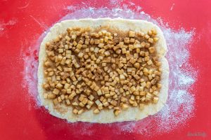 Glutenfreie Apfelkrapfen im Backofen oder frittiert | Grundrezept süßer Hefeteig 6 apfelkrapfen glutenfrei arbetisschritte 2 scaled 19kochtrotzt-rezepte