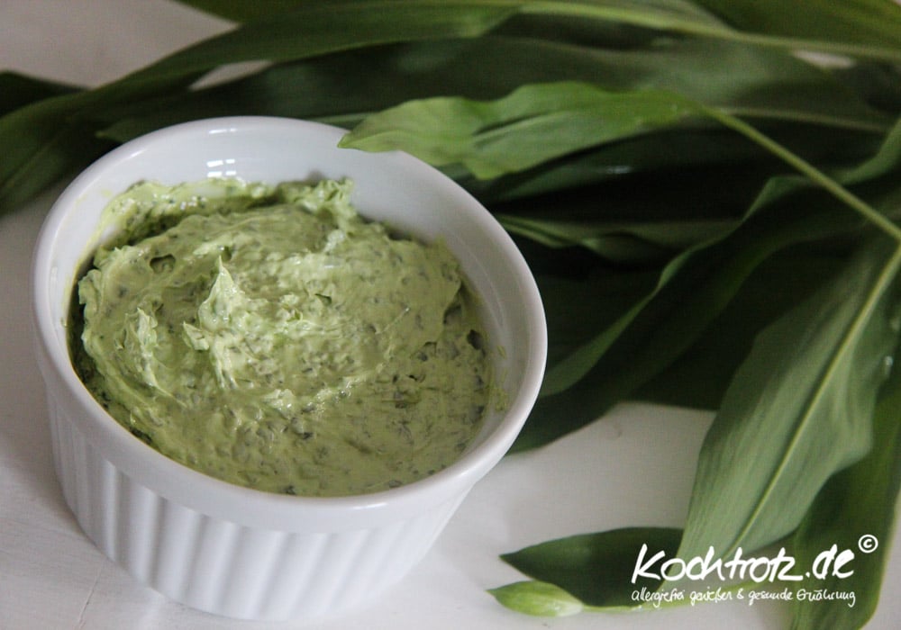 vegane Bärlauch-Butter - klassisch und für Thermomix 4 baerlauch butter 1 8 5kochtrotzt-rezepte