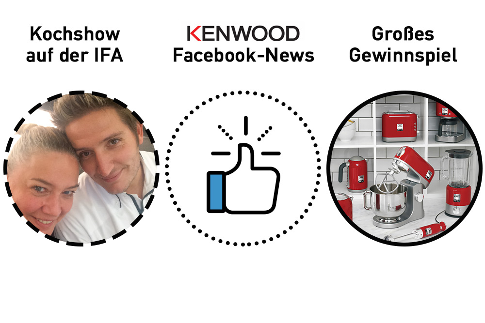 Kenwood, IFA 2017, Gewinnspiel, KochTrotz, Kochshow