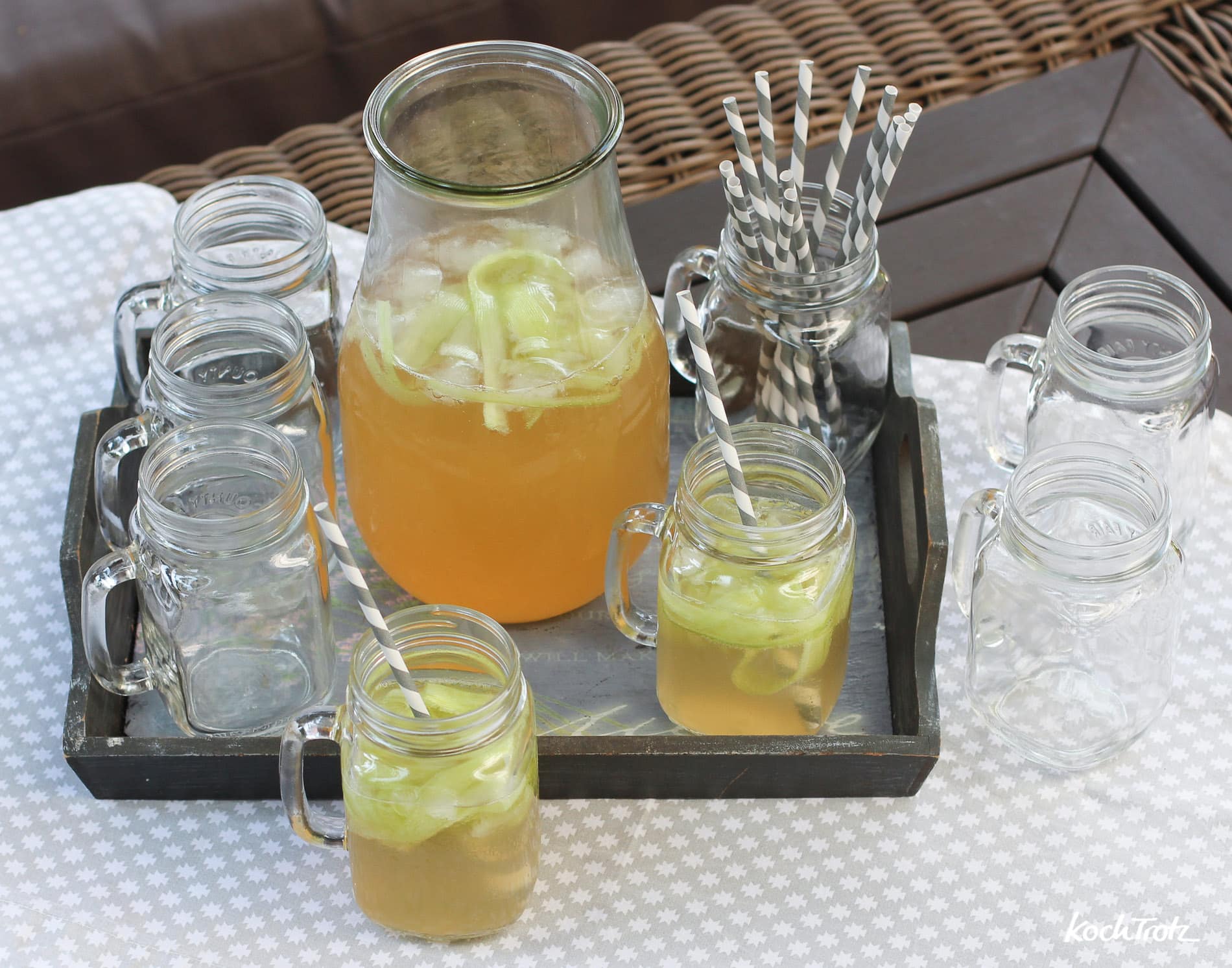 Sommerfrische Bowle - auf Wunsch histaminarm und fructosearm - mit oder ohne Alkohol 4 bowle fructosearm histaminarm mit oder ohne alkohol 1 4 1kochtrotzt-rezepte