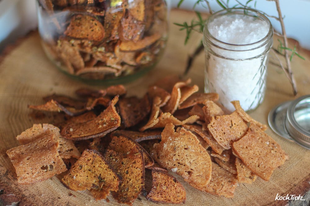 Brotchips selber machen | auch glutenfrei, hefefrei und low-carb 7 brotchips selbermachen 8 10kochtrotzt-rezepte