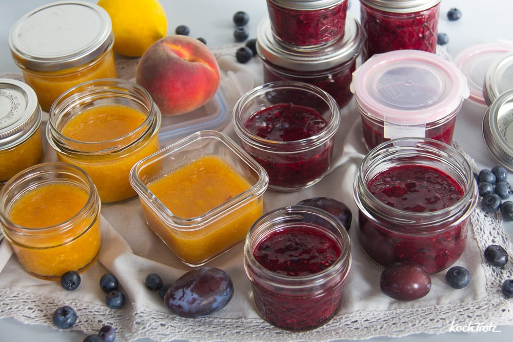 Anleitung Freezer Jam | Froster-Marmelade ohne Einkochen | ideal für Allergiker 7 freezer jam frische marmelade 9kochtrotzt-rezepte
