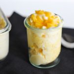 Frozen Yoghurt mit Aquafaba und Früchten | vegan oder vegetarisch