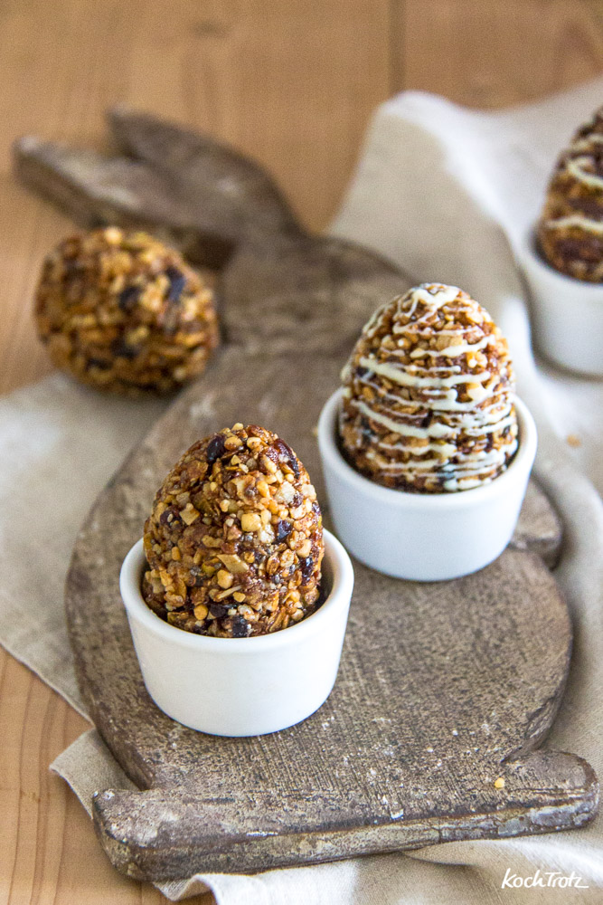 Anleitung und Checklisten: Lebensmittel bevorraten leicht gemacht | was und welche Mengen? 7 Granola-Eier, einfach und schnell gemacht. Tolles Ostergeschenk aus der Küche