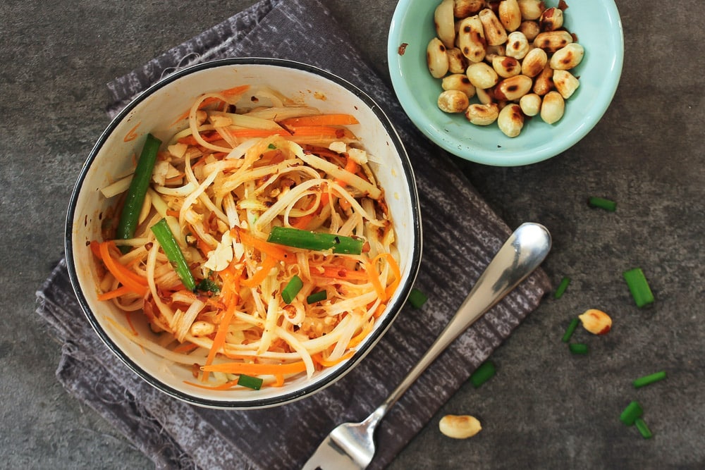 Grüner Papaya Salat 4 gruener papaya salat 31kochtrotzt-rezepte