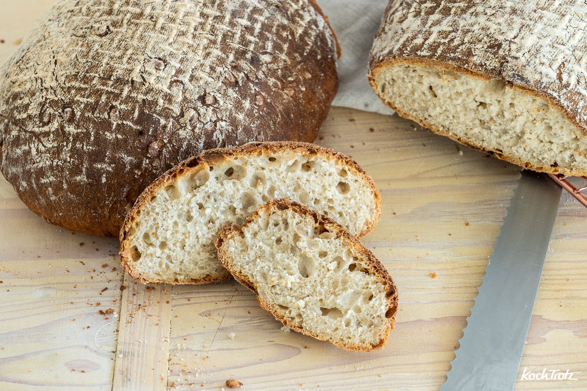 Milchkefir-Brot Grundrezept | ohne Hefe und ohne Sauerteig 9 grundrezept brot mit milchkefir 7 14kochtrotzt-rezepte