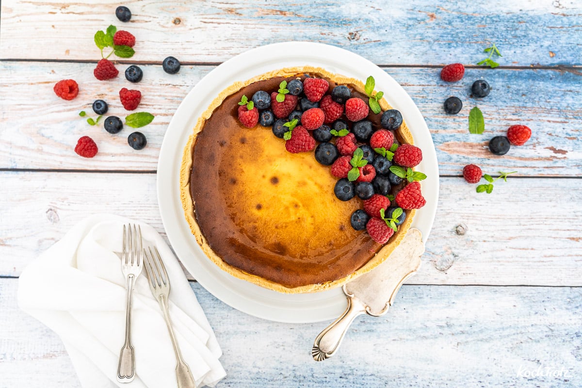 Klassischer Käsekuchen | glutenfrei und laktosefrei 4 klassiischer kaesekuchen glutenfrei laktosefrei 7 14kochtrotzt-rezepte