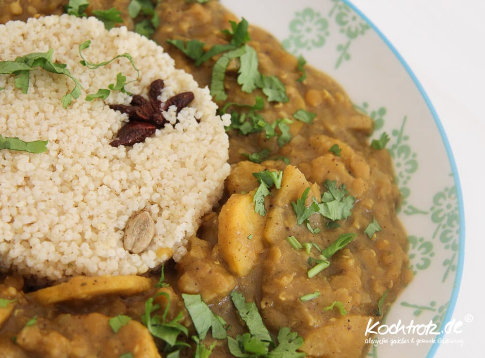 Linsen-Dal mit Kochbananen - sehr verträglich 4 kochbananen dal rezept 1 4 3kochtrotzt-rezepte