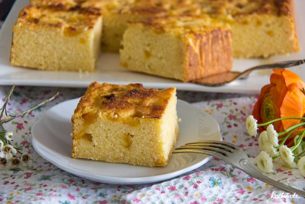 Einfacher Kokos-Polenta-Kuchen | glutenfrei | eifrei | mehlfrei 3 kokos polenta pudding glutenfrei vegan 4 12kochtrotzt-rezepte