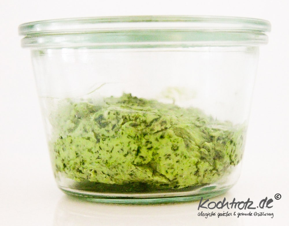 Lecker Bärlauch-Butter 1 kt aromatisierte Butter 2 1 3 4kochtrotzt-rezepte