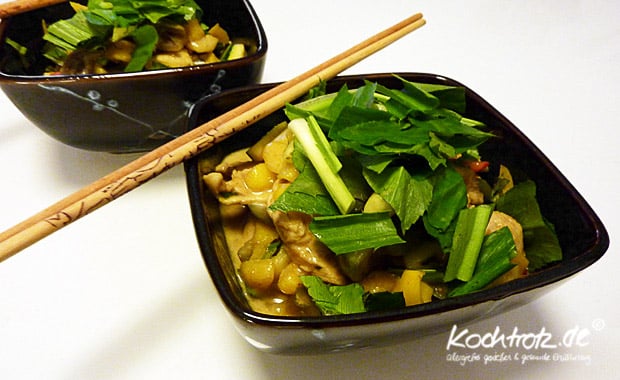 very authentic – gelbes Thaicurry mit asiatischen Gemüsen und Mango 1 kt f gelbes thaicurry 4kochtrotzt-rezepte