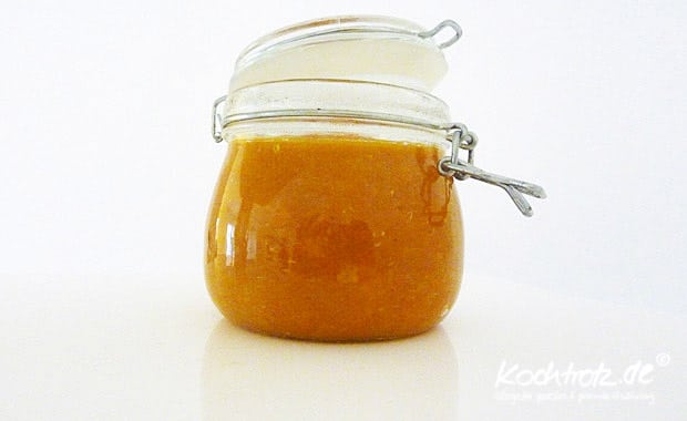 schnelle winterliche Kürbis-Orangen-Marmelade 1 kt f kuerbis organgen aufstrich 4kochtrotzt-rezepte