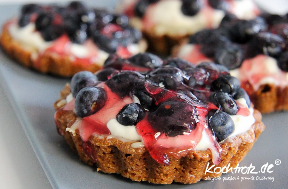 Für meine Ungeduldigen Fans - Tartelettes glutenfrei 1 kt f mandel krokant tartelettes beeren 1 1 4kochtrotzt-rezepte