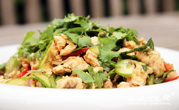 schneller Thai-Salat veggie or not 1 kt f schneller Thai huehnchen salat 4kochtrotzt-rezepte