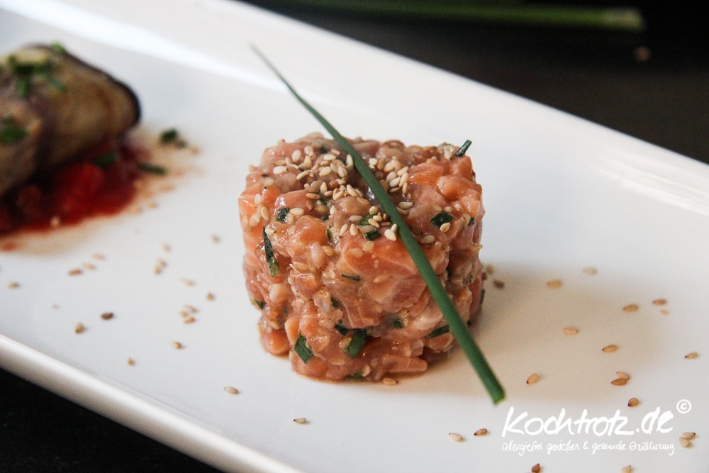 Lachstartar für Alle und in 10 Minuten zubereitet! 1 lachstartar 1 6kochtrotzt-rezepte