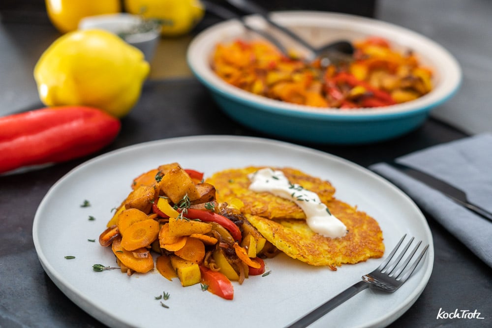 Ofengemüse mit Quitten - marokkanische Art 4 ofengemuese mit quitten marrokanische art 7 14kochtrotzt-rezepte