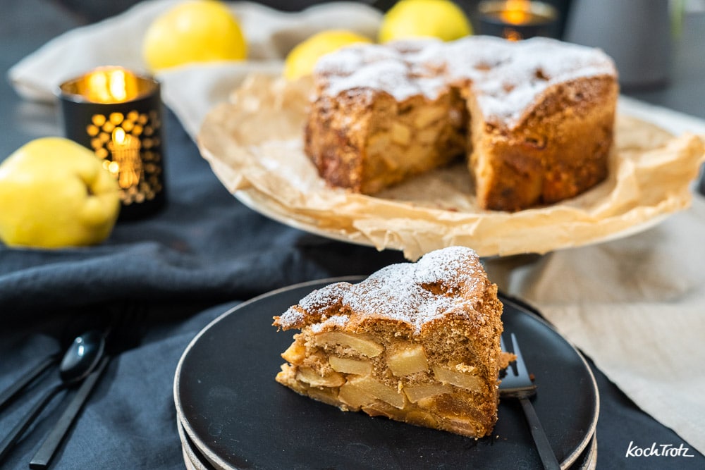 Quitten-Scharlotka | glutenfrei oder normal 3 quitten scharlotka 13 14kochtrotzt-rezepte
