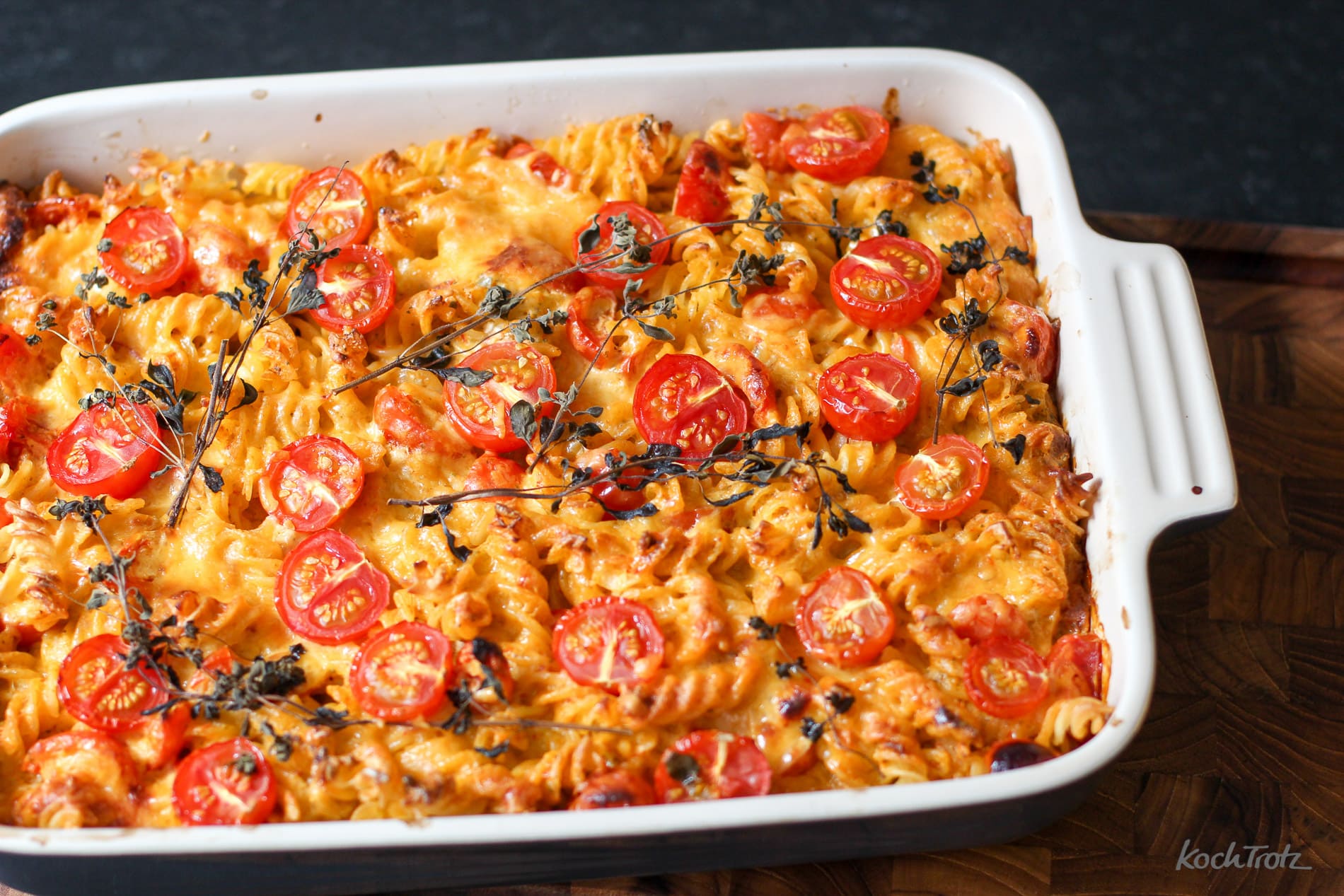 RatzFatz-Nudelauflauf - einfaches und sehr variables Rezept - auch glutenfrei 1 ratz fatz nudelauflauf optional glutenfrei 2 1kochtrotzt-rezepte