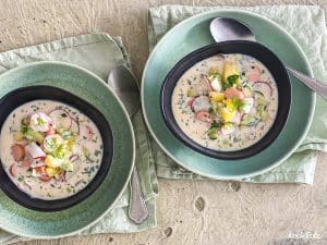 Okroschka | kalte Suppe | wahlweise vegetarisch + laktosefrei 5 rezept okrschka kalte suppe 22kochtrotzt-rezepte