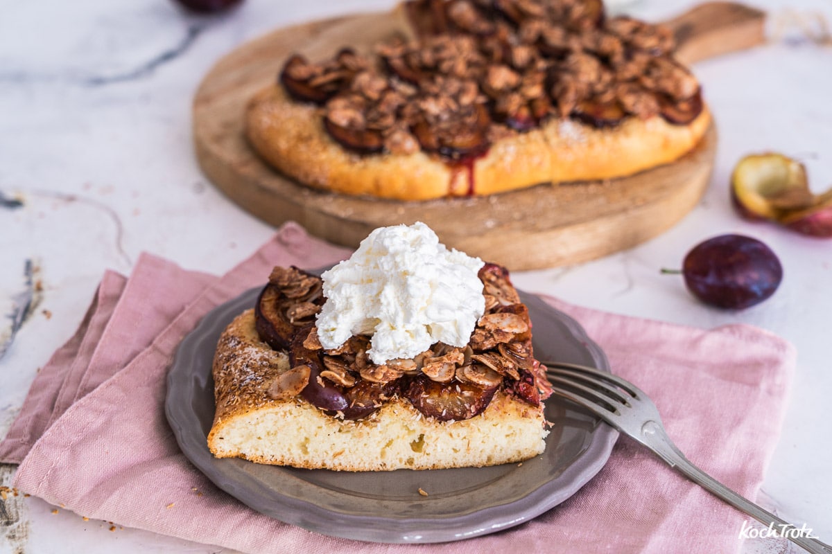 Schneller Zwetschgenkuchen vom Blech | hefefrei 4 rezept schneller zwetschgenkuchen heferfrei 12 32kochtrotzt-rezepte