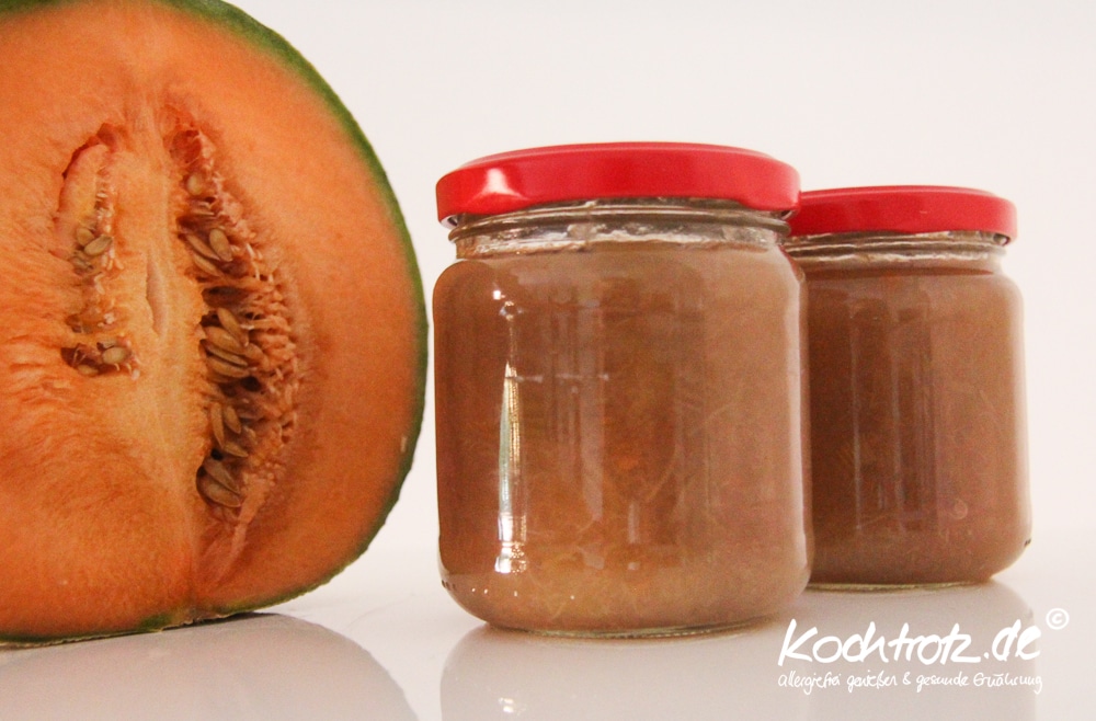 Rhabarber-Melonen-Marmelade - auch fructosearm 1 rhabarber honigmelone marmelade 1 12kochtrotzt-rezepte