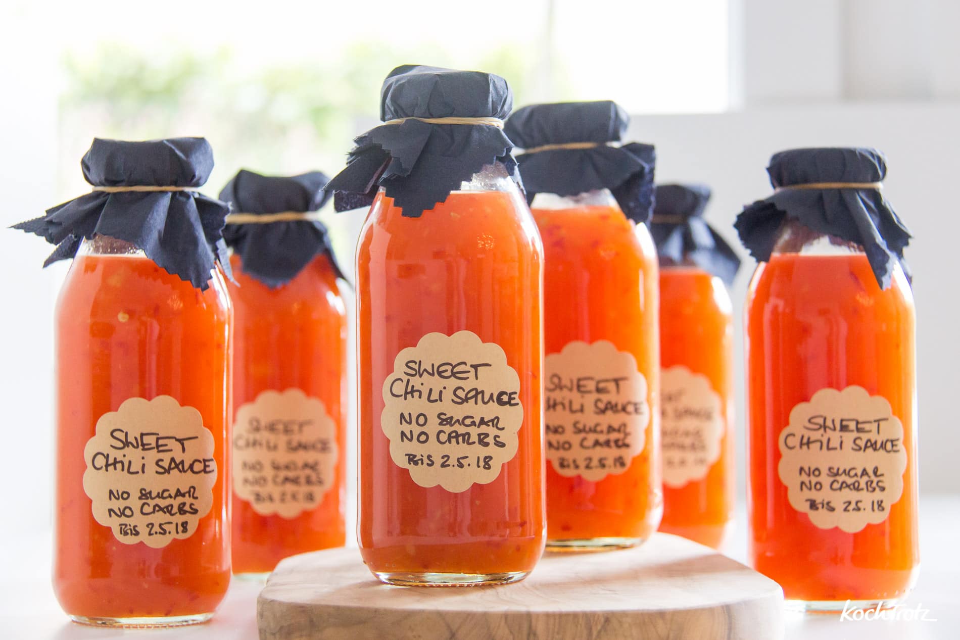 low-carb Sweet Chilisauce | Thermomix-Rezept 2 sweet chili sauce lowcarb thermomix 1 1kochtrotzt-rezepte