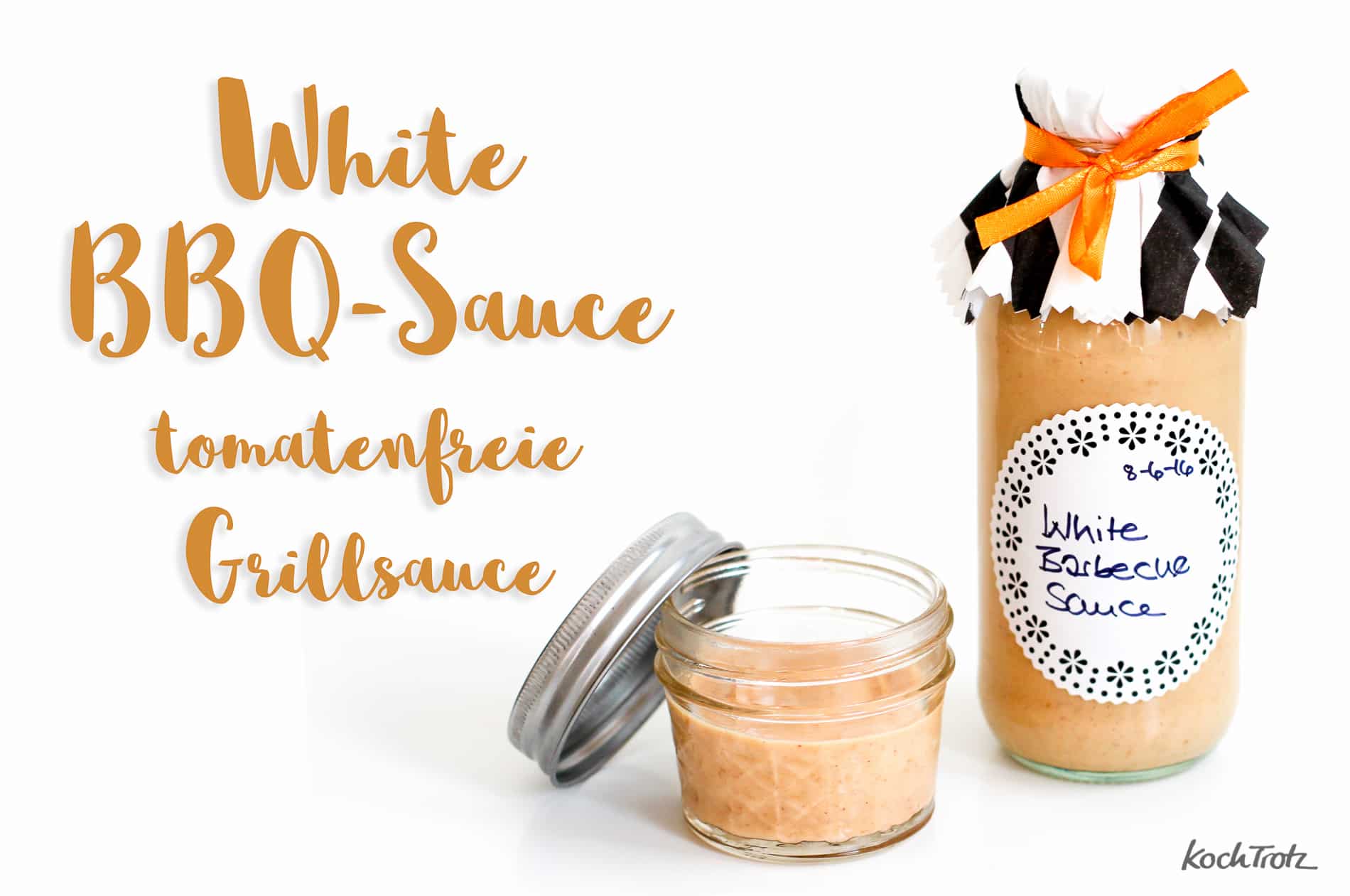 White Barbecue Sauce - helle Sauce zum Grillen ohne Tomaten - vegan oder vegetarisch - für den Thermomix oder ohne 1 white bbq sauce weisse grillsauce vegetarisch oder vegan 1 1 1kochtrotzt-rezepte