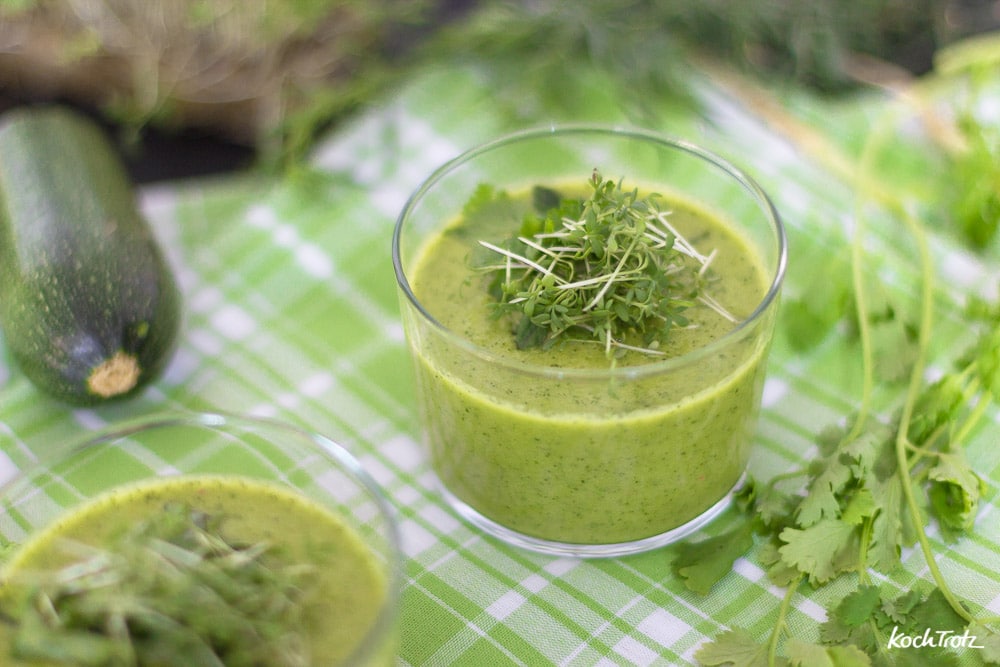 Zucchini Gazpacho | schnelle kalte Suppe für heiße Sommertage 4 zucchini gazpacho 5 15kochtrotzt-rezepte