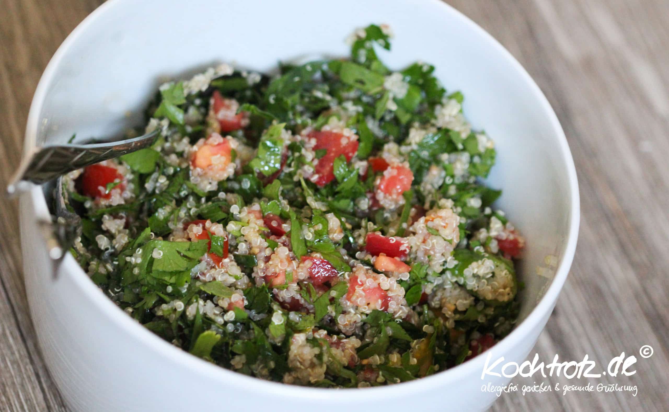 Orientalischer Couscous-Salat – in 15 Minuten fertig & glutenfrei 3 Tabouleh Salat mit quinoa 1 2 scaledkochtrotzt-rezepte
