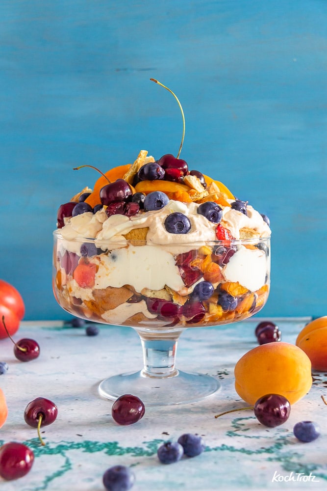 Cheesecake-Bowl mit Früchten | super einfach & variabel | ohne Backen 1 Cheesecake Bowl mit Früchten ohne Backen | Käsekuchen