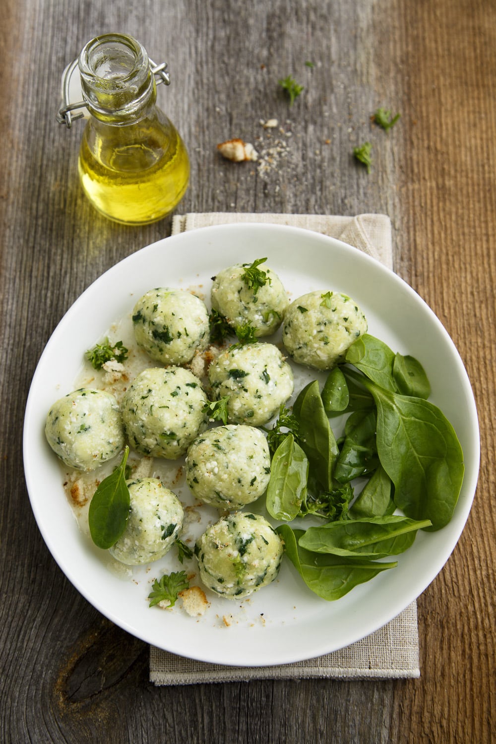 Glutenfreie Käseknödel - Südtiroler Art 2 Glutenfreie Käseknödel - südtiroler Art