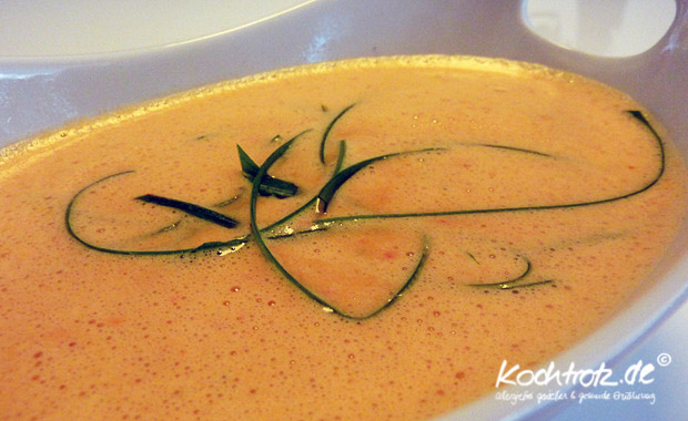 cremige Paprika-Suppe