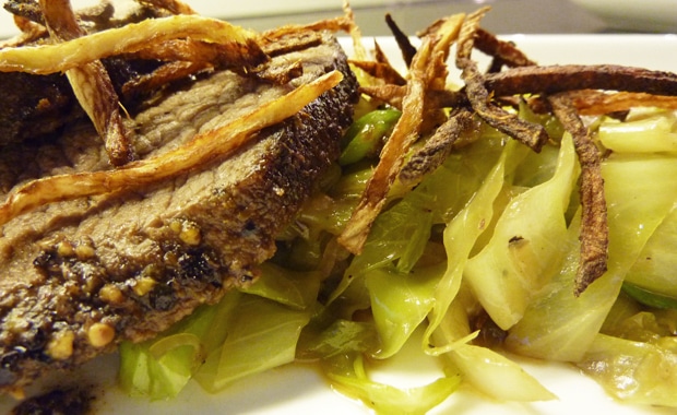 Gröschtl, Gröstl oder Gebratenes? Egal, dieser Kohl schmeckt. 1 kt f weisskohl groschtlkochtrotzt-rezepte