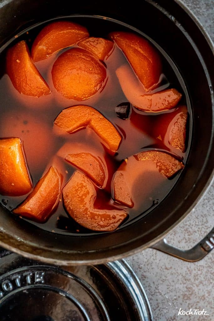 Quitteneis Spezial – für die Ninja Creami 1 langsam gegarte quitten 10kochtrotzt-rezepte
