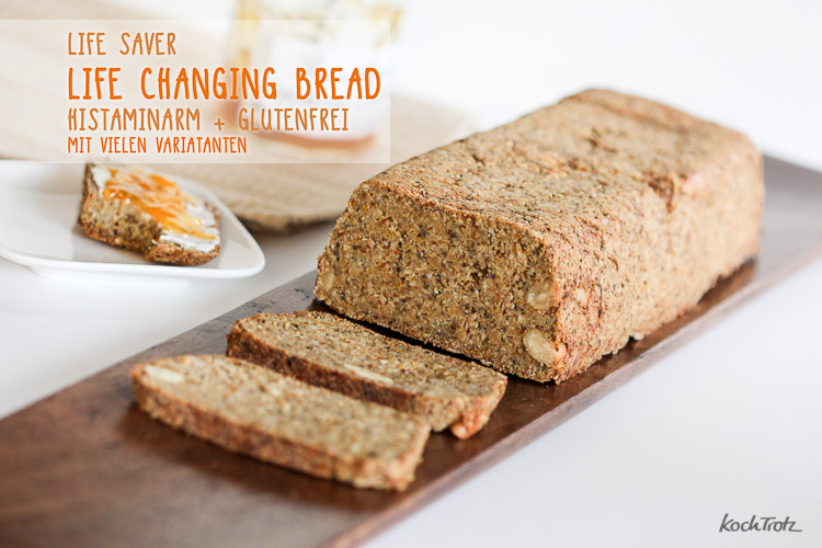 Life Changing Bread | histaminarm | glutenfrei