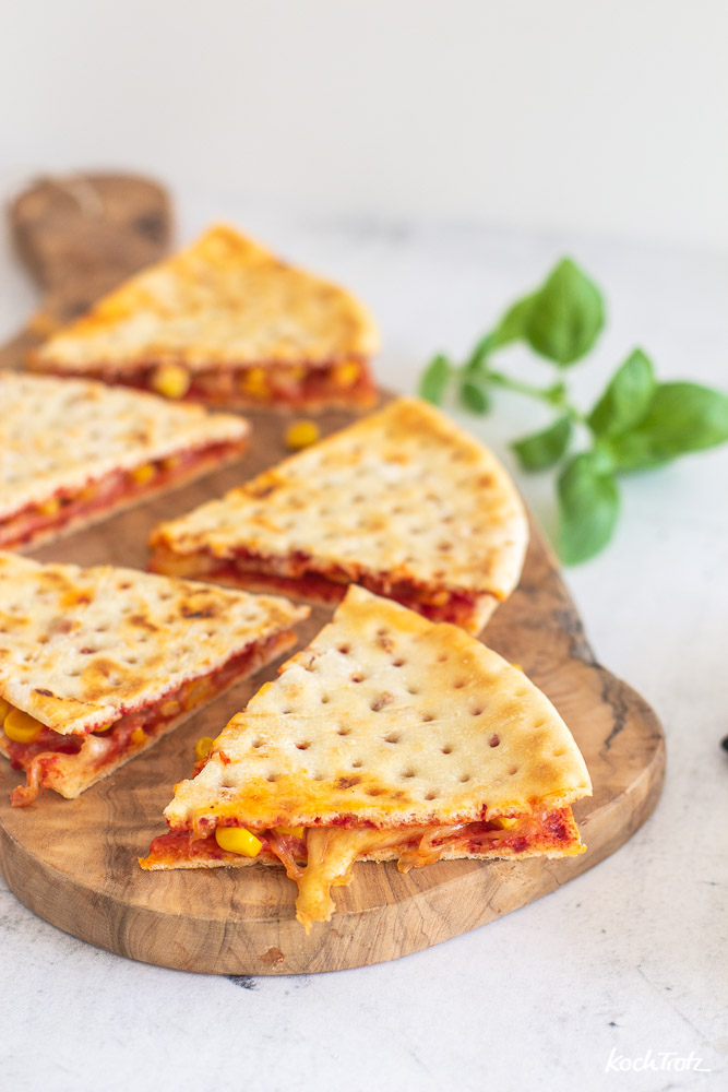 Pizzadillas | Snack | glutenfrei und laktosefrei