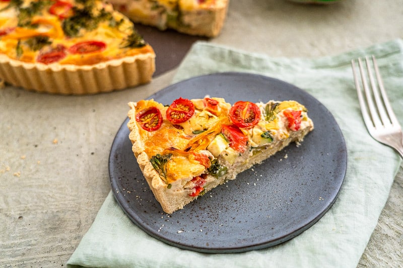 Gemüsequiche einfach und lecker 3 einfaches Rezept Gemüsequiche wahlweise glutenfrei