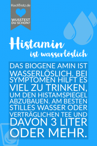 Home 21 Histamin ist wasserlöslich