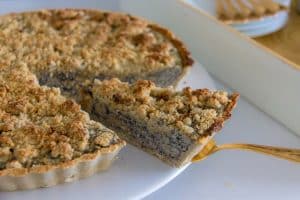 Muttertag 61 Streusel-Mohn-Käsekuchen low-carb, low-fat, glutenfrei