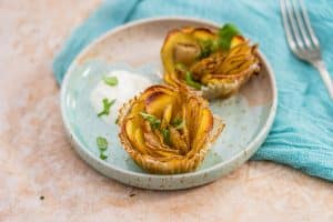 Muttertag 60 Kartoffelrosen mit nur 4 Zutaten