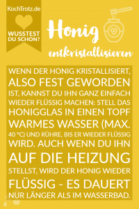 Home 21 Honig entkristallisieren