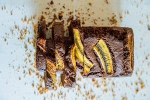 Muttertag 59 Gesundes Schoko-Bananenbrot mit nur einer Mehlsorte