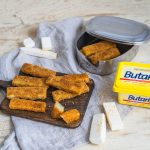 Sellerie-Sticks mit Butaris Butterschmalz_laktosfrei, glutenfrei, vegetarisch